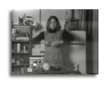 Still frame from Semiotics of the Kitchen