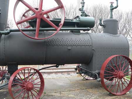 Locomotive behind the authors house