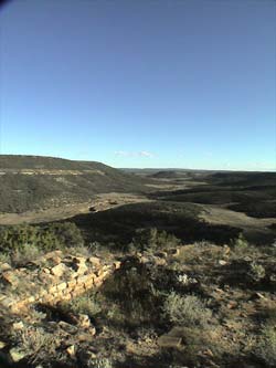 Traces of settlement, Cebolla Canyon, New Mexico, 2002, photograph by Chris Taylor